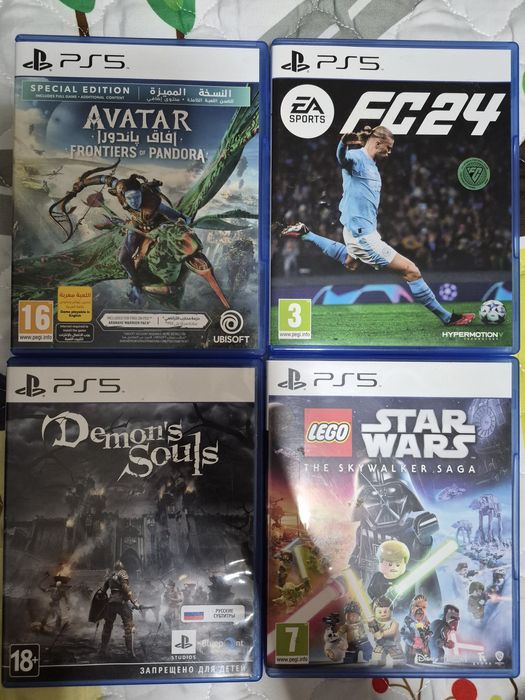 Продам игры пс 5