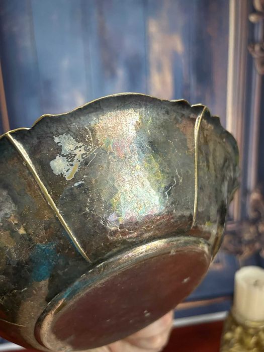 DN549 Cosulet - bol argintat 200g 21cm dimetru - 4,5 cm h