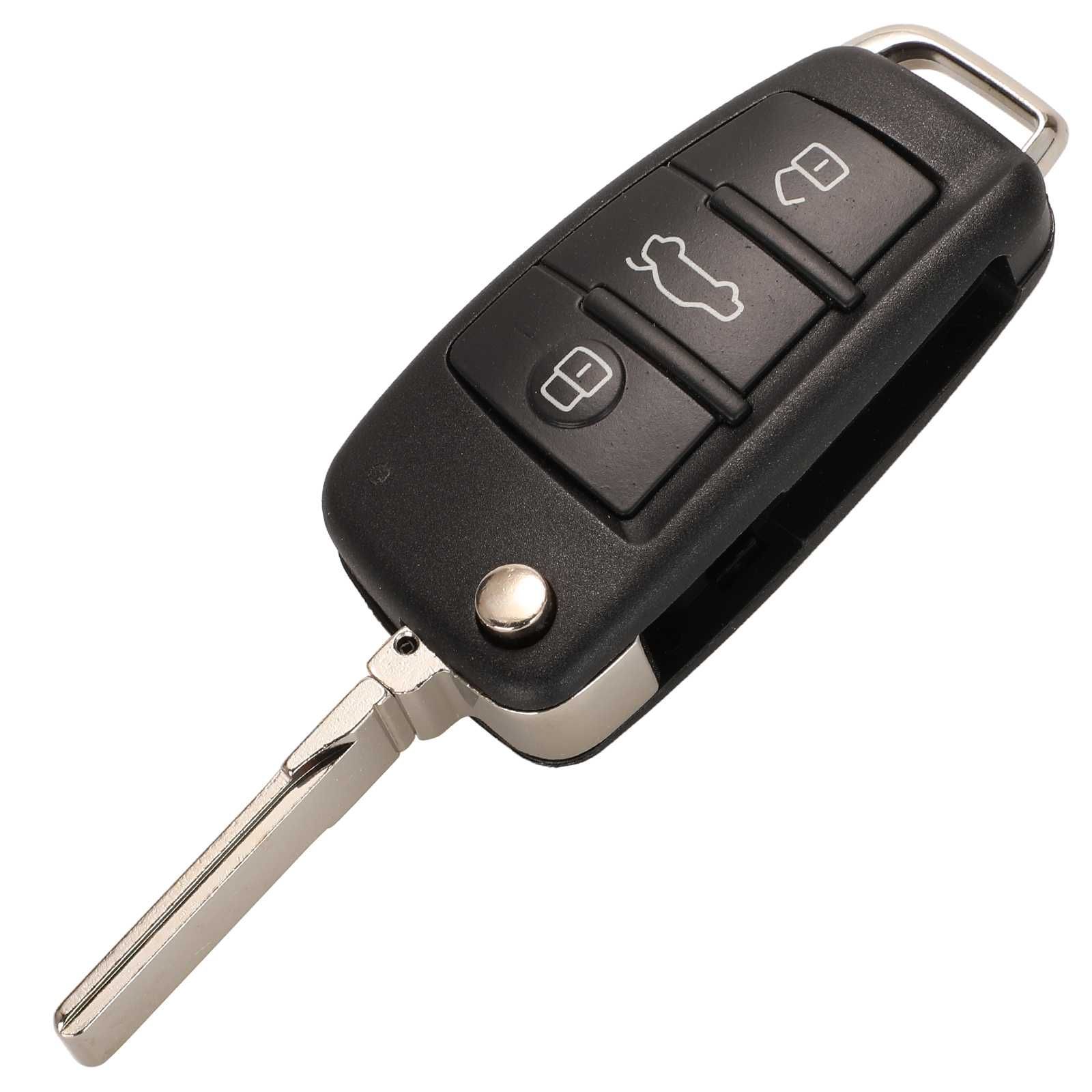 Автомобилен ключ с 3 бутона за Audi (A6/Q7) комплект (868 MHz)!