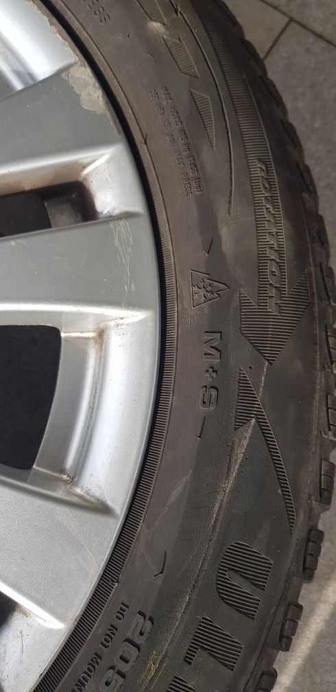 Jante Mercedes C Class cu cauciucuri M+S