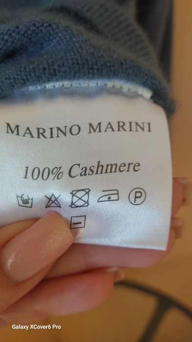 Пуловер MARINO MARINI.100% кашмир. размер М.