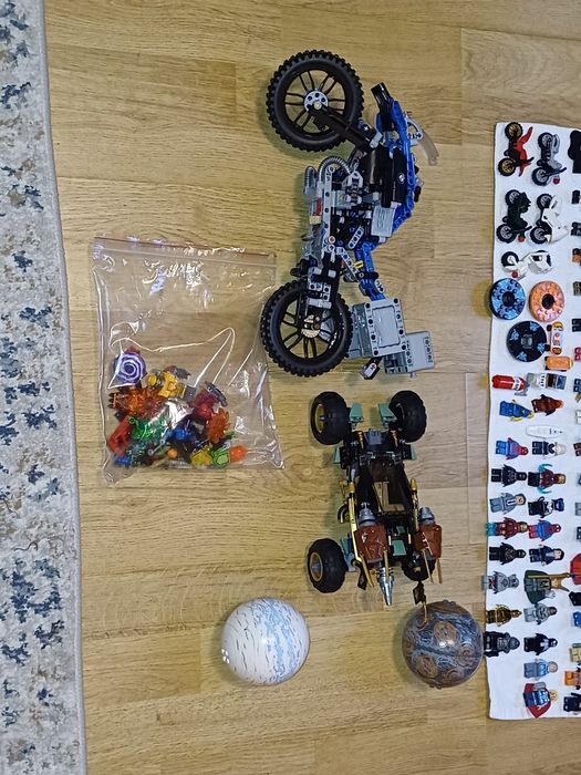 Lego Motocicleta BMW Technic Star Wars Planete Nexo Knights etc