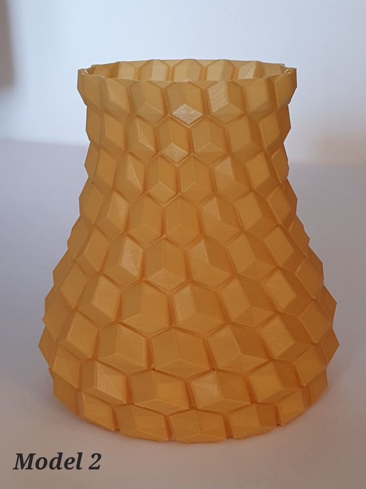 Vaze printate 3D - plastic diferite culori