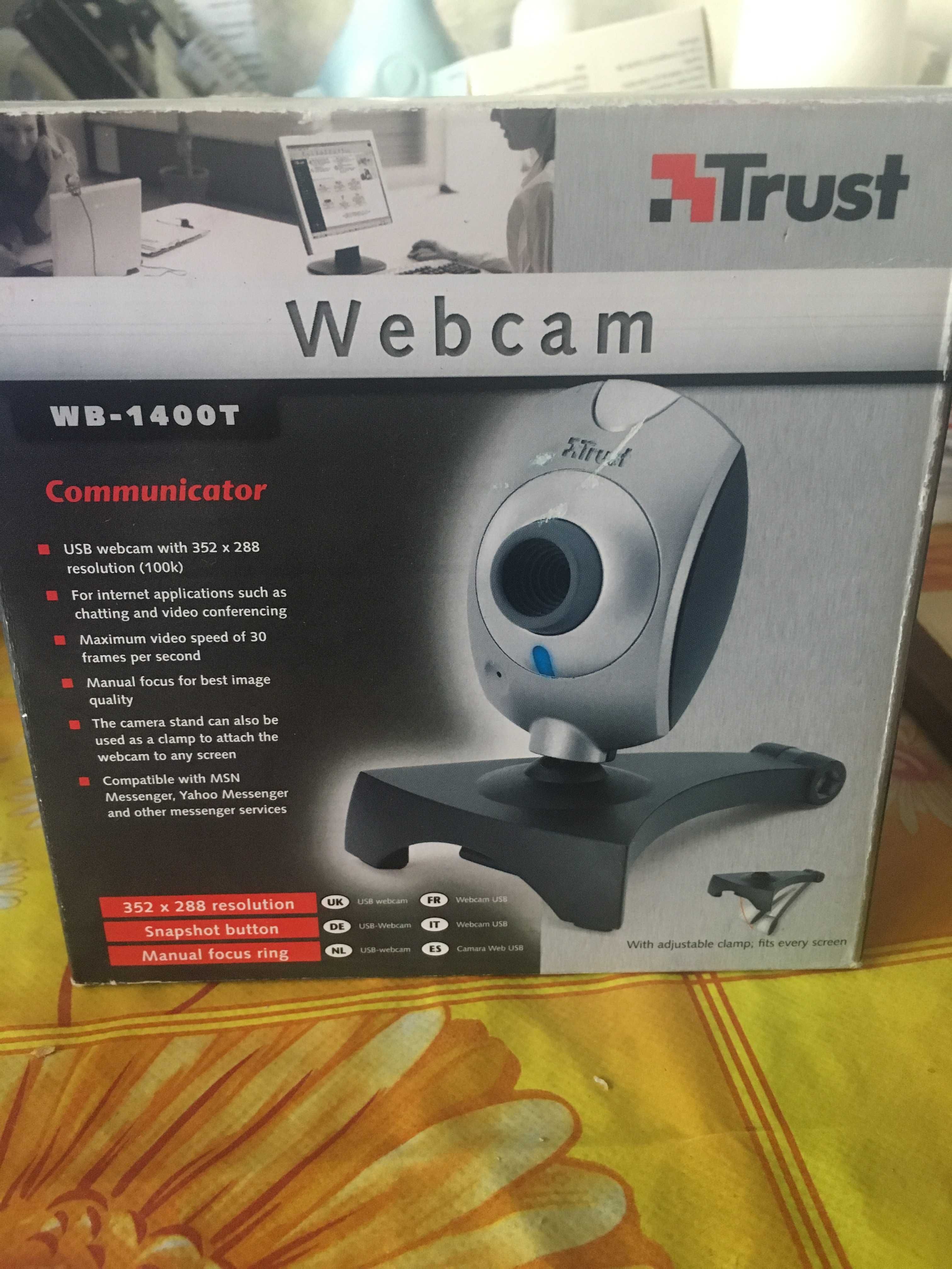 USB Webcam Trust nefunctional