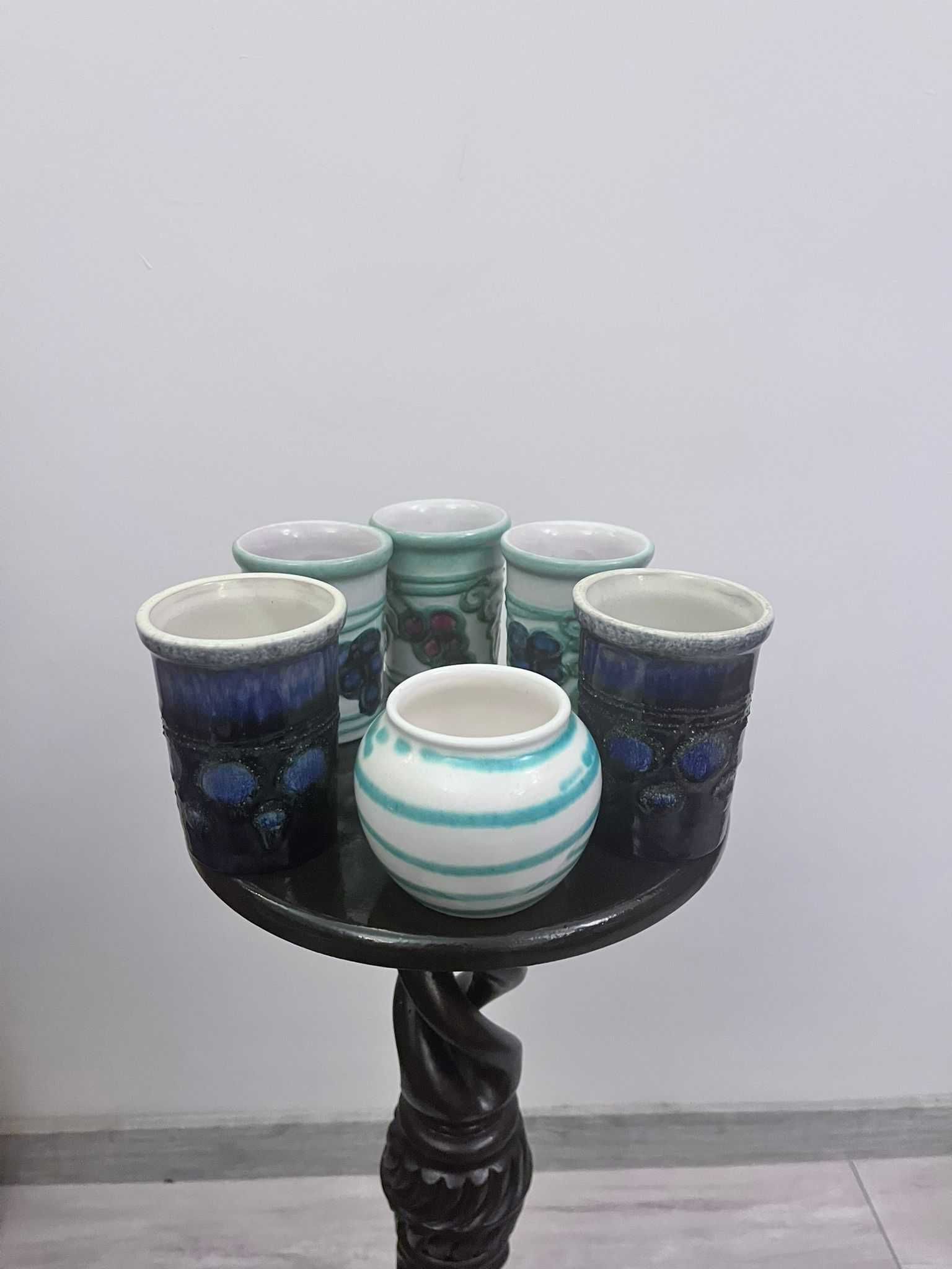 Set sase piese superbe germania ceramica bibelouri bibelou ieftine