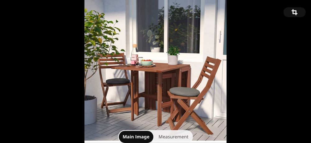 Masa cu 4 scaune Applaro IKEA