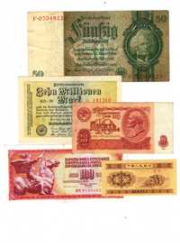 Lot 5 bancnote vechi de colectie