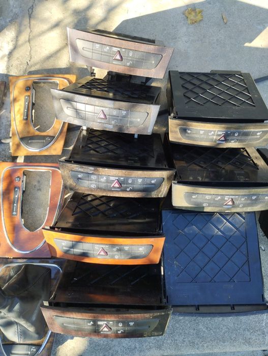 Пепелник, махагон, чейнджър, централна конзола Mercedes