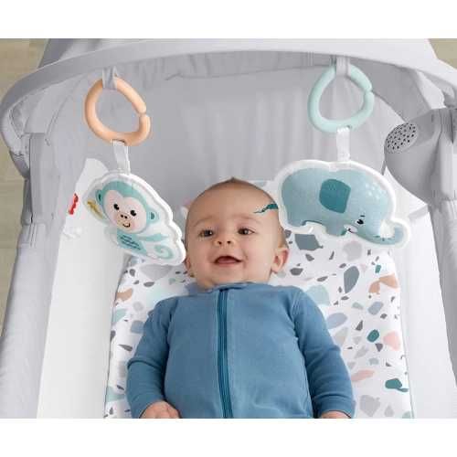 Сгъваема бебешка кошара кошче люлка Fisher Price с вибрации музика