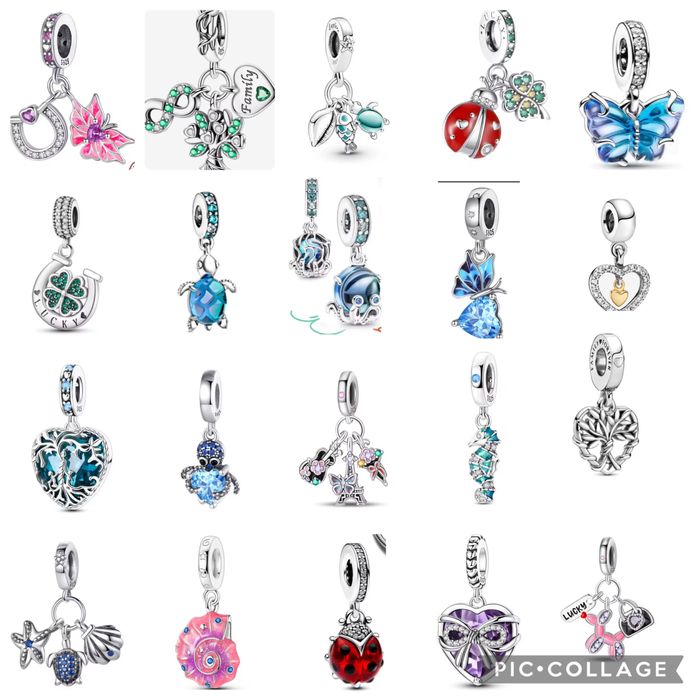 Талисмани Пандора сребърни