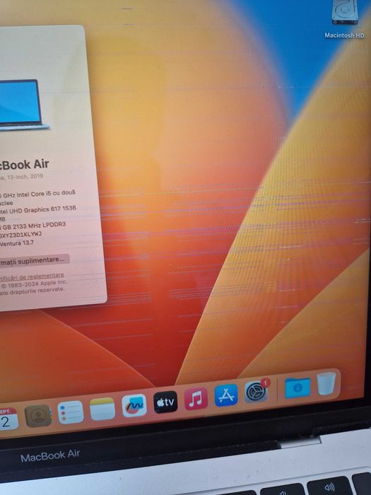 Apple MacBook Air 13 A1932 EMC-3184  (Thunderbolt 3/USB-C)