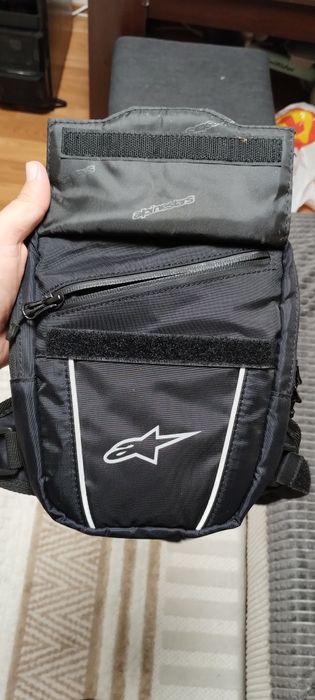 Мото чанта за бедро Alpinestars Access Black