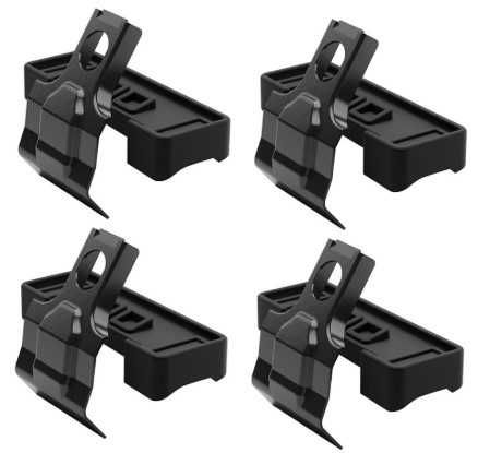 Напречни греди Thule Wingbar Edge 9584 (9581+9582), основи 7105 и 5148