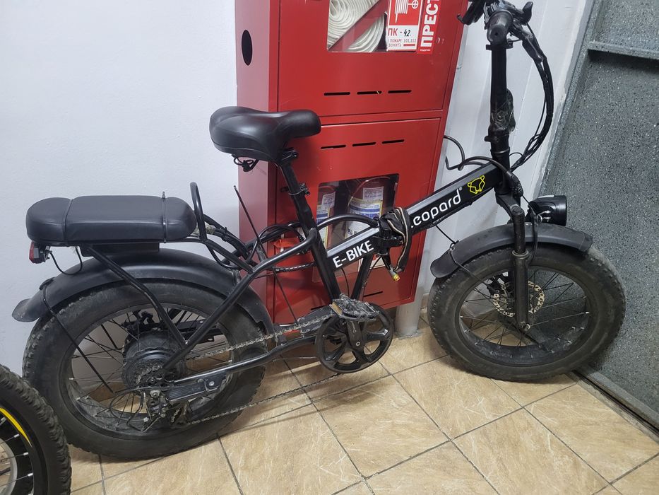 Электровелосипед электро велосипед электрофетбайк Леопард Leopard 1200