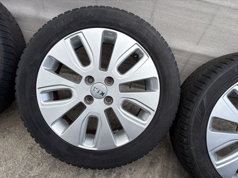 4бр. Алуминиеви джанти с гуми 195/55 R16 цола за KIA RIO 4x100