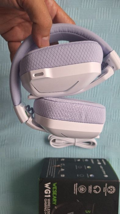 Casti gaming wireless Weseary WG1  noi