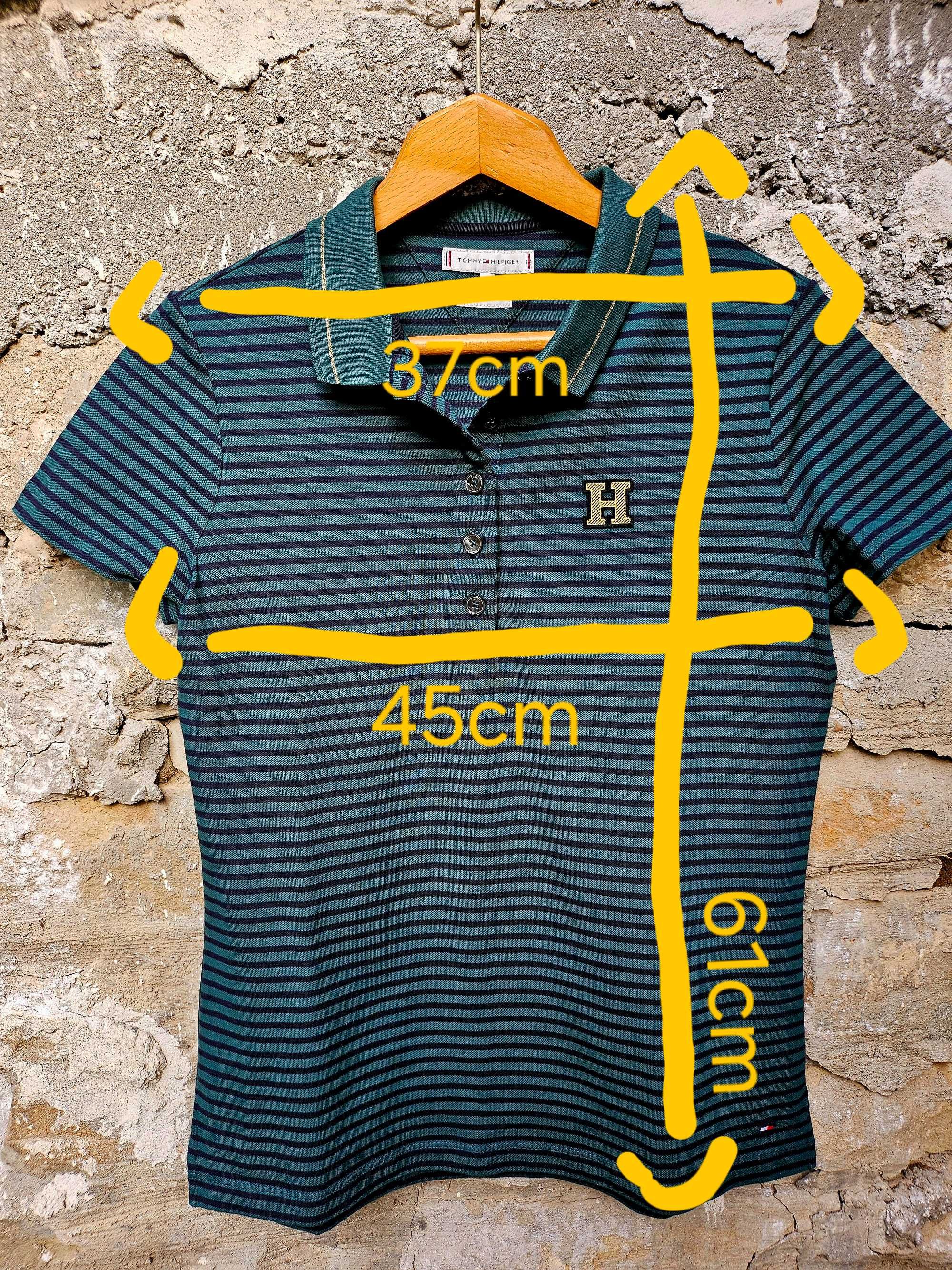 Tommy Hilfiger тениска Томи Хилфигер блузка с якичка
