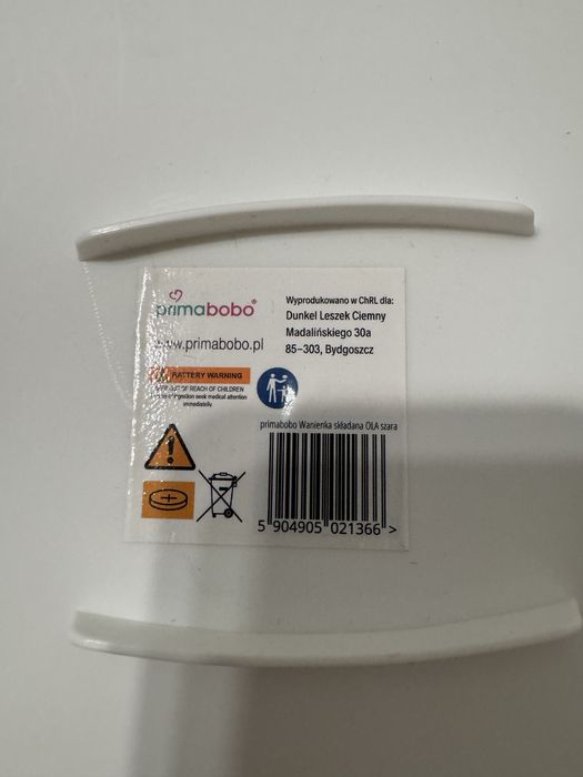 Vand cadita de baie bebelusi Primabobo