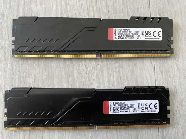 Memorie Kingston 16GB DDR4, 3200MHz CL16