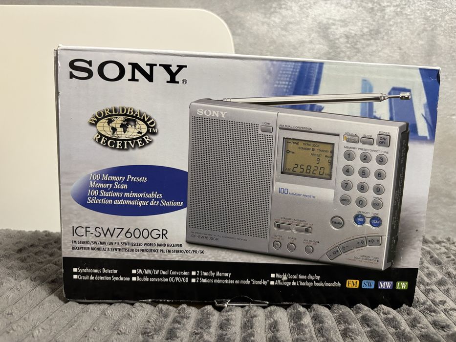 Sony ICF-SW7600GR Worldband Receiver
