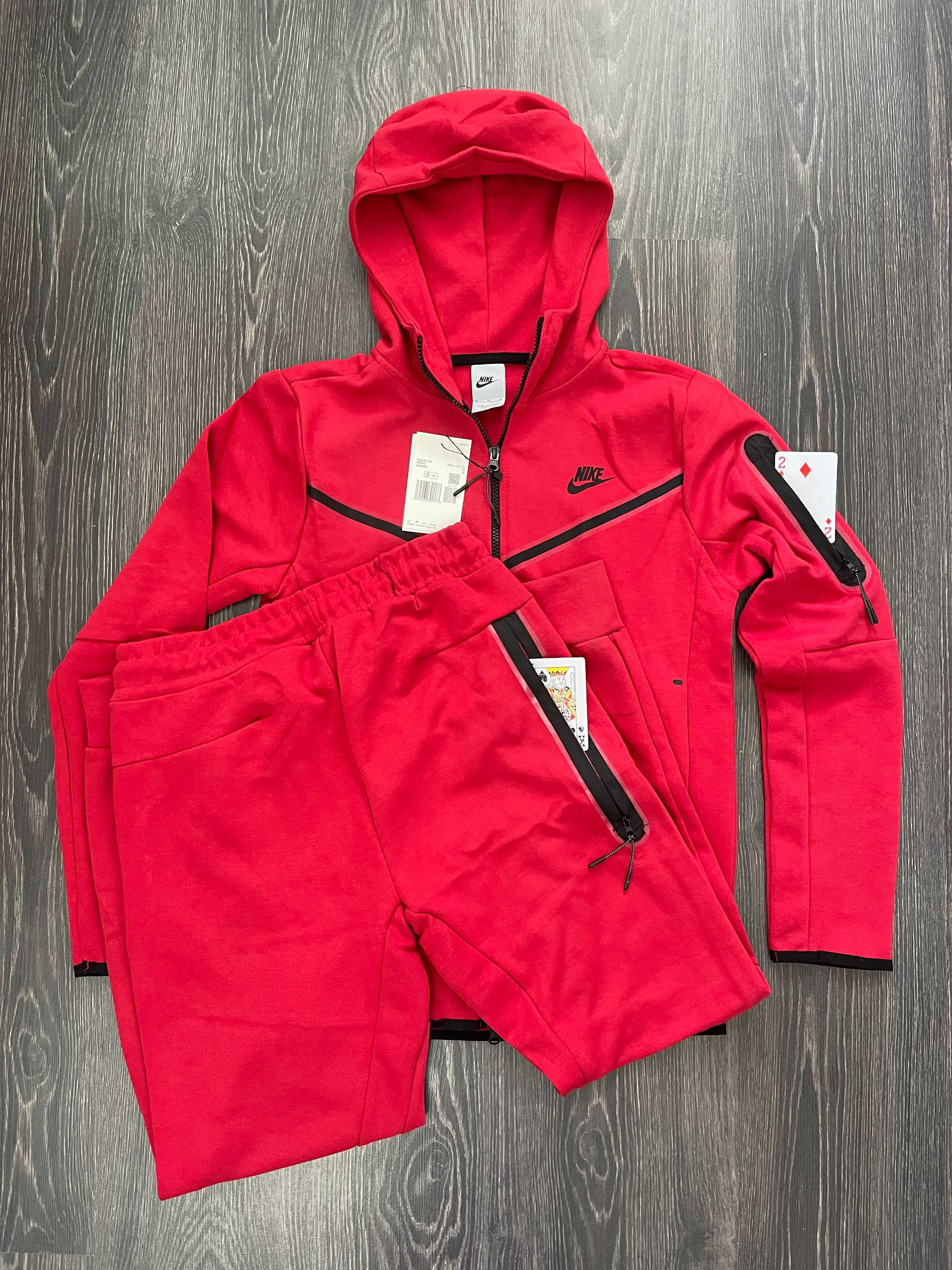 Trening NIKE Tech Fleece din Bumbac Compleu Baieti Fete PREMIUM