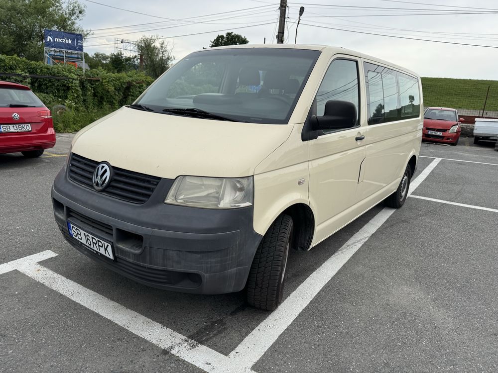 VW T5 AUTOMATIC 8+1 Transporter 2,5 TDI fabr 2008 stare perfecta