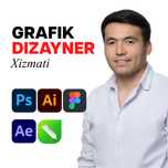 Услуги графического дизайнера! Grafik dizaynerlik xizmatlari