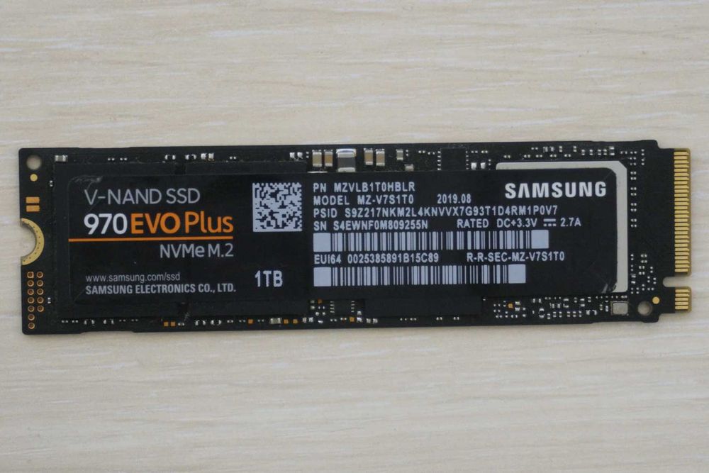 1TB SSD NVME M.2 970 Evo Plus Samsung / Вкл.ДДС