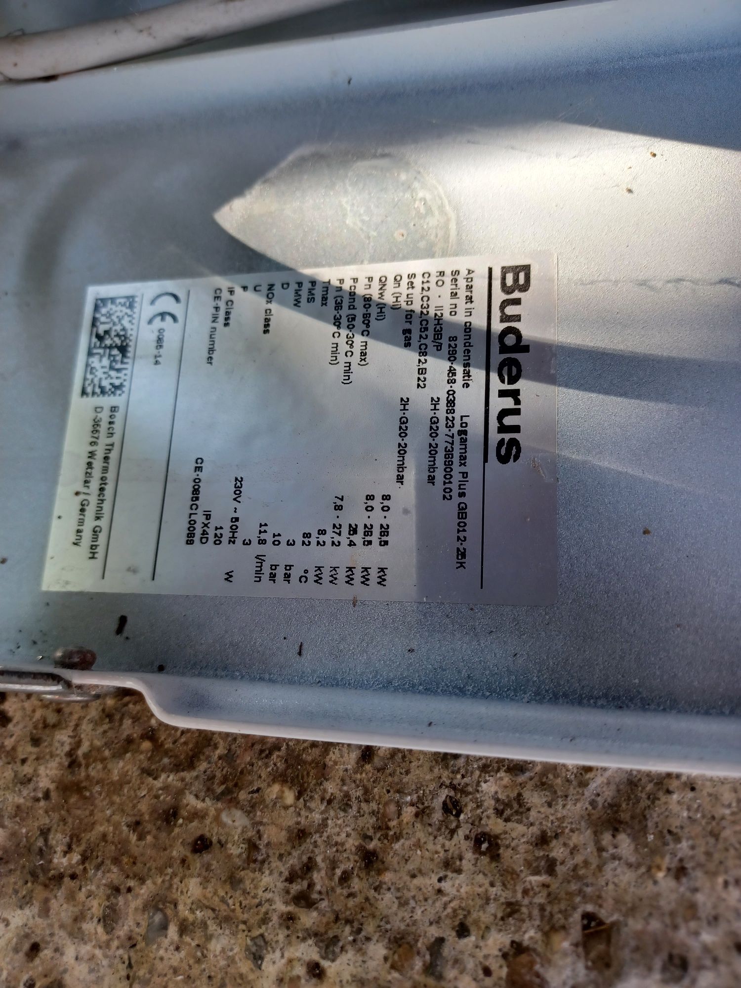Centrala termica Buderus Logamax Plus GB 012