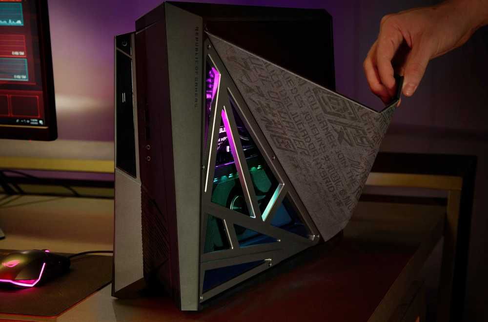 desktop gaming asus rog g21 huracan