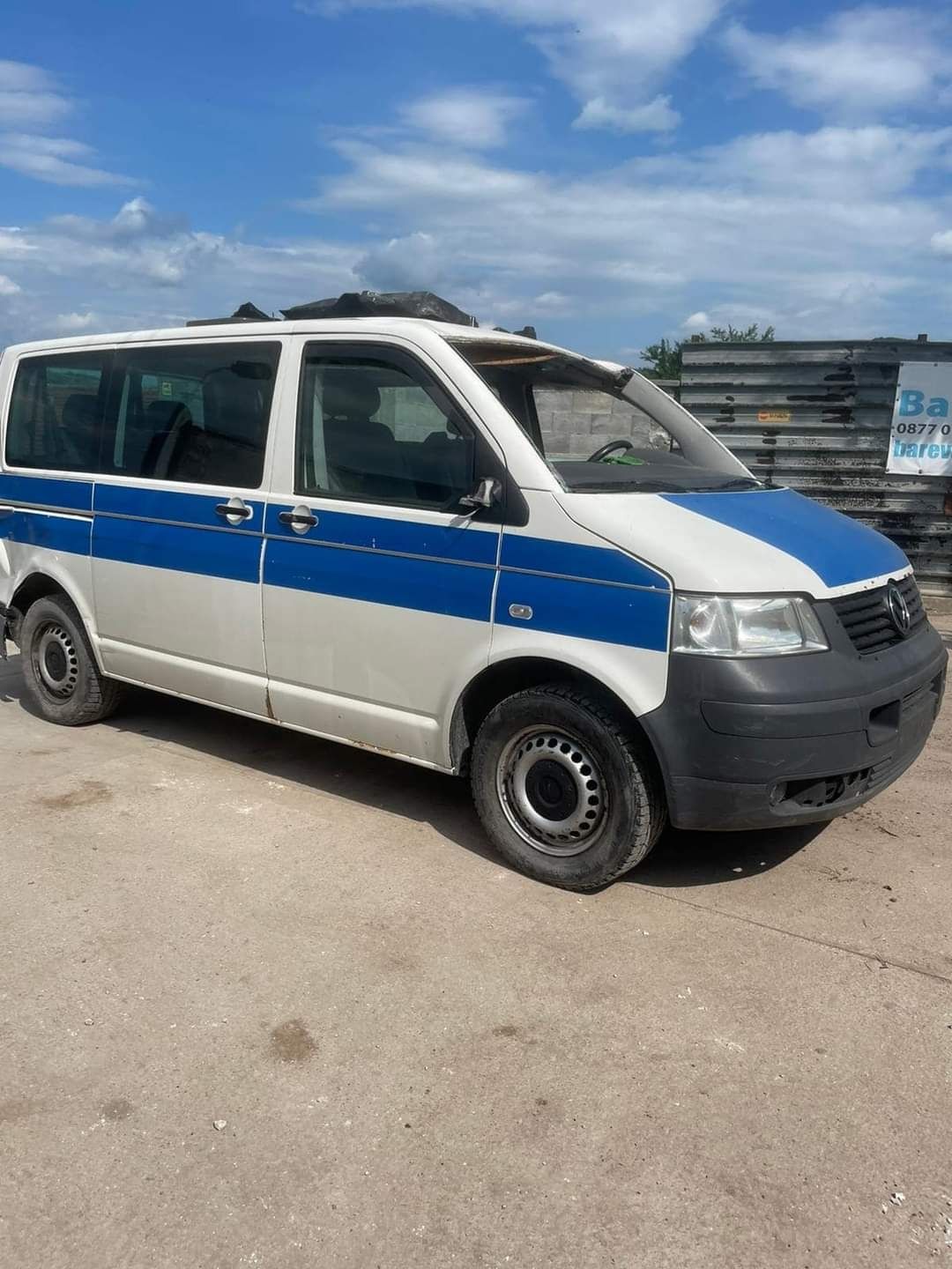 Transporter Т5 2.5TDI 131hp 6ck 4Motion НА ЧАСТИ