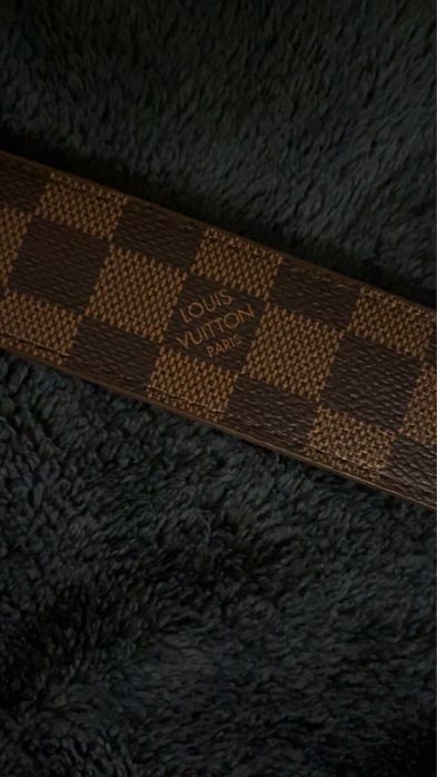 Curea Louis Vuitton maro 115cm