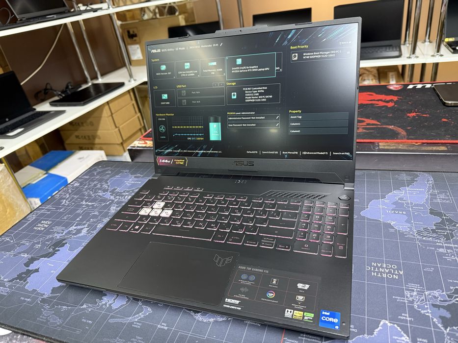 Игровой Asus TUF Gaming F15 - Core i5-12500H/16Gb/512Gb/RTX3050