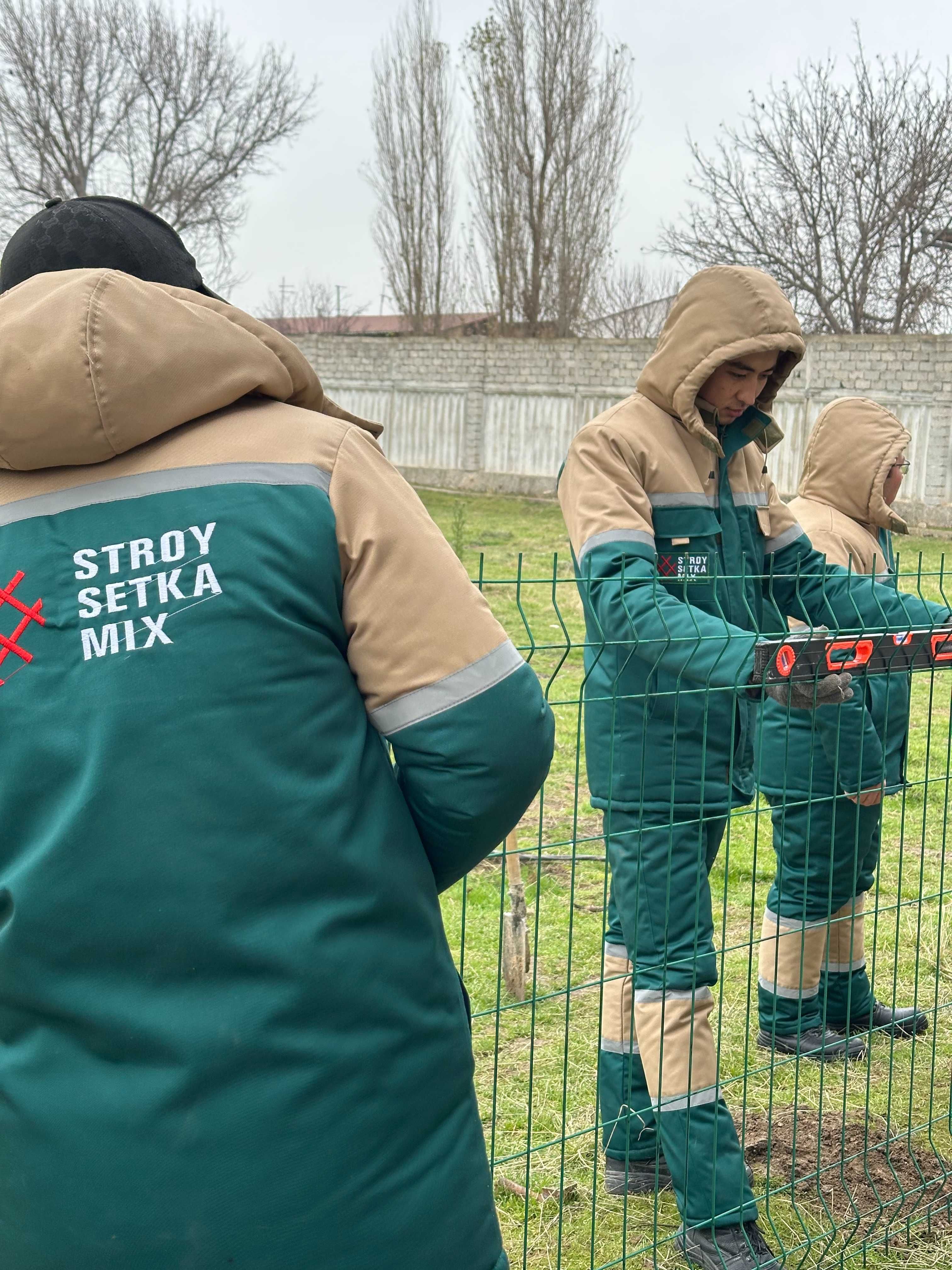 Установка Еврозабор 3Д Сетки Евросетка Урнатамиз Yevrozabor Ustanovk