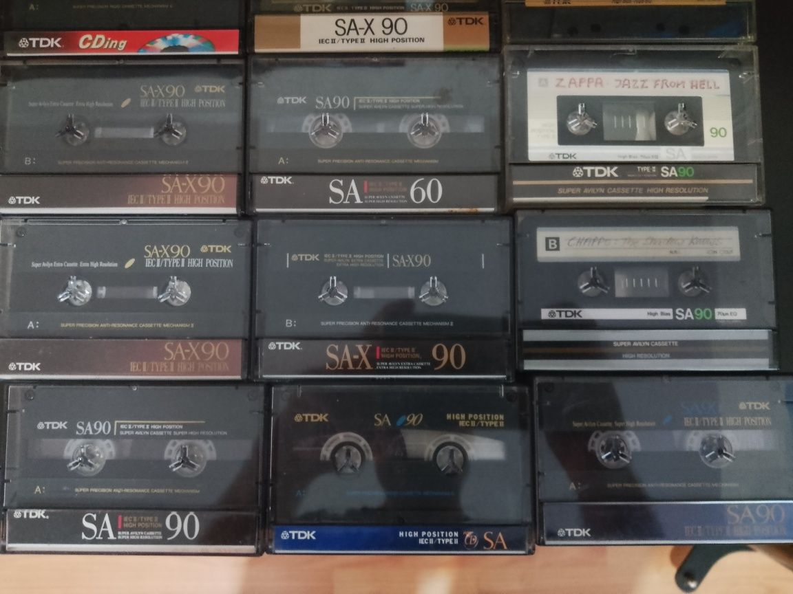 Casete audio cu muzica TDK SA-X90, TDK SA 90