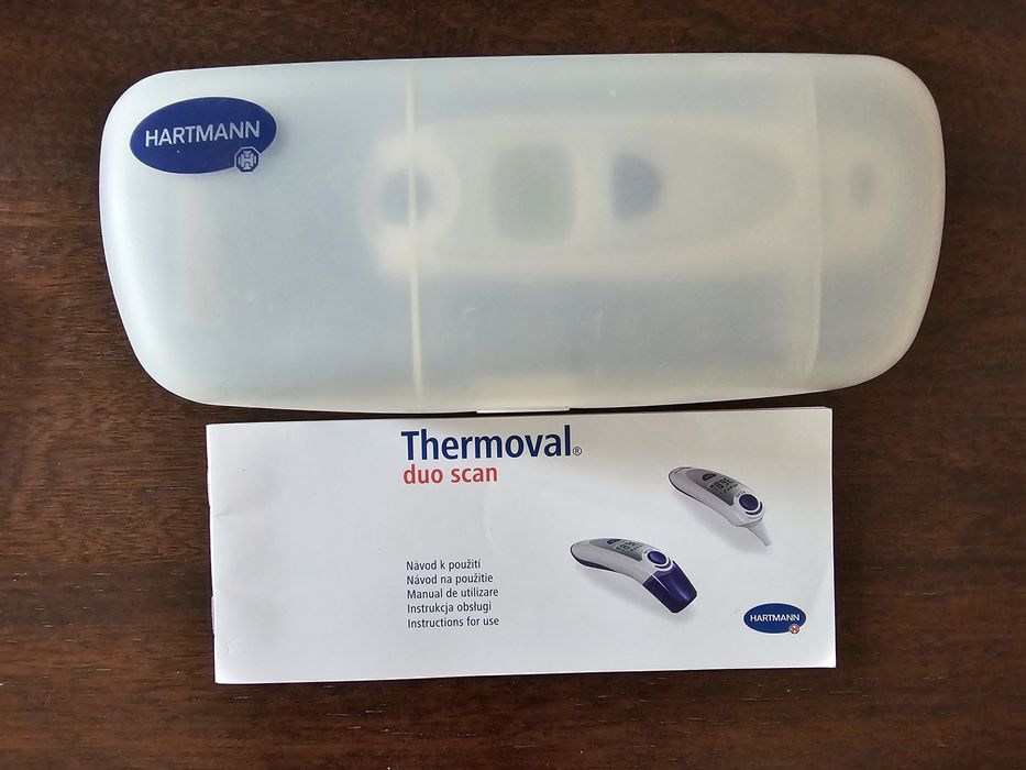 Termometru medical Thermoval digital frunte/ureche infraroșu bebeluși