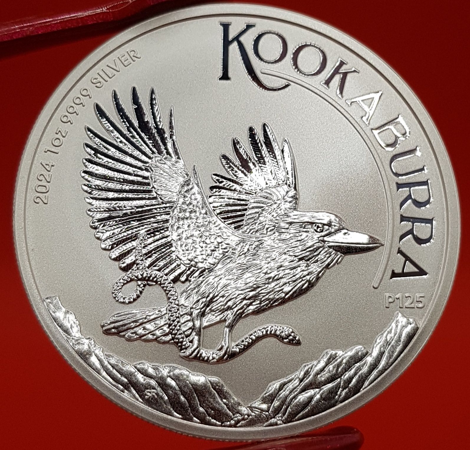 Kookaburra 1990 - 2024 TOATA monede lingou argint 999