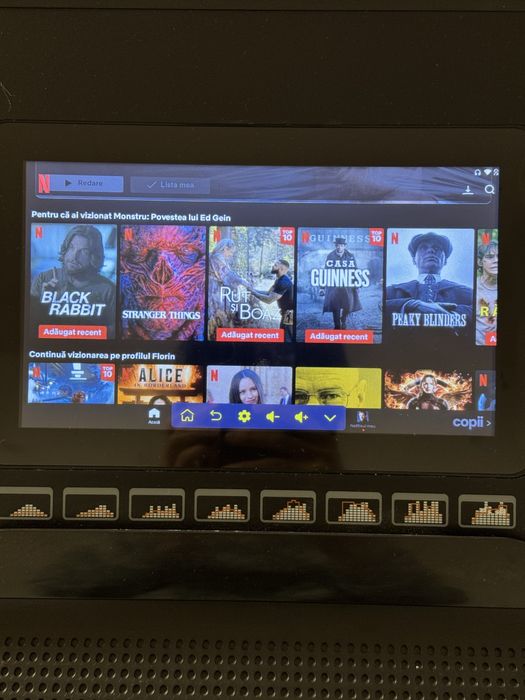 Banda de alergare myria 7234 cu ecran tactil