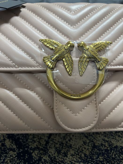 Geanta Pinko Roz de piele