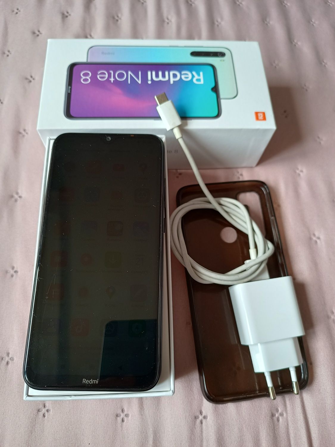 Xiaomi redmi note 8 4gb ram 64gb ЧИСТО НОВА БАТЕРИЯ