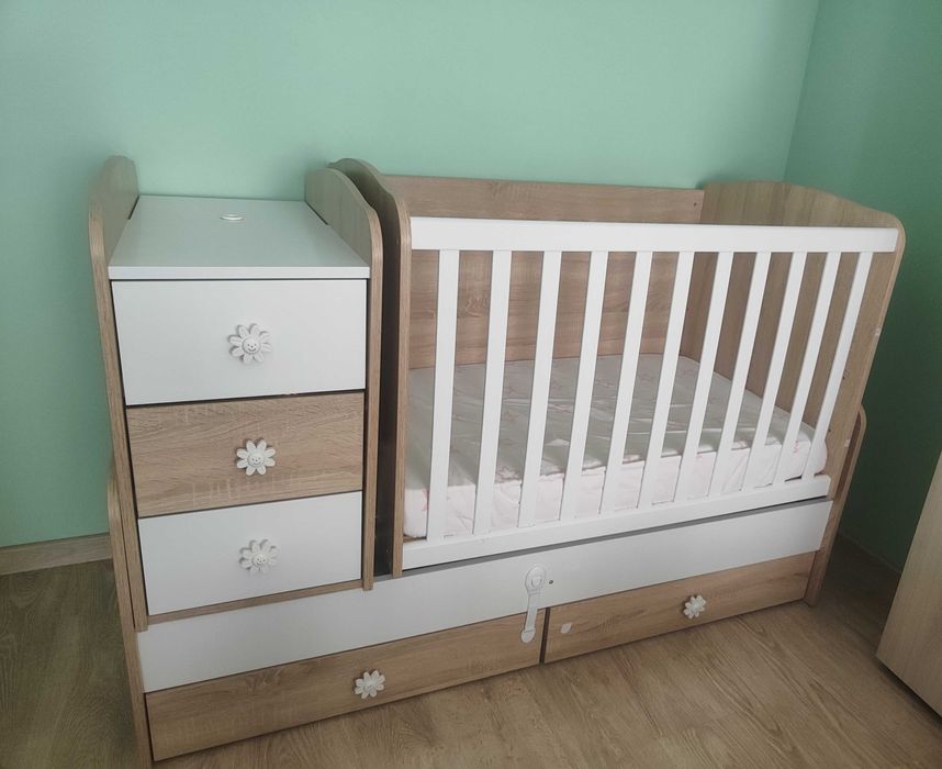 Бебешка кошара 3в1 "Ива"