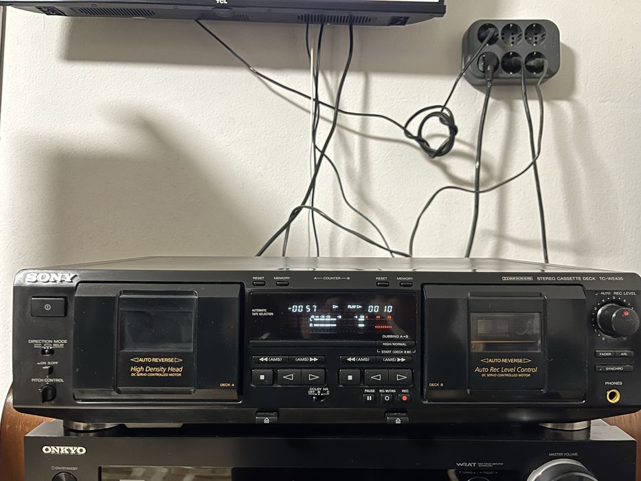 Deck Sony TC-WE435 functioneaza impecabil!!!