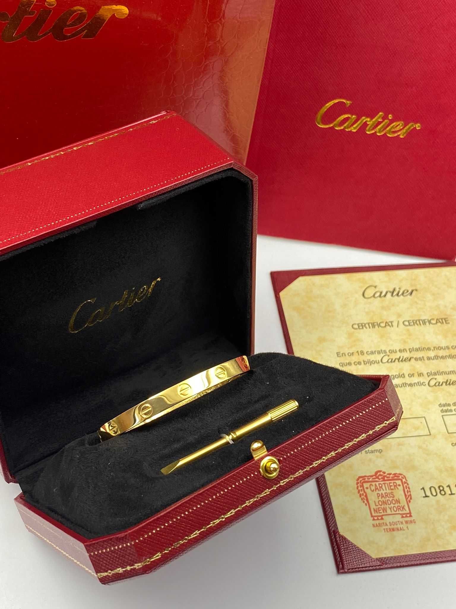 Brățară Cartier LOVE 16 Gold 18K cu Cutie