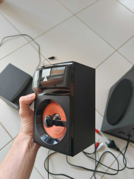 Акустична система Golden Field LA161G (AUX + радио + Bluetooth)