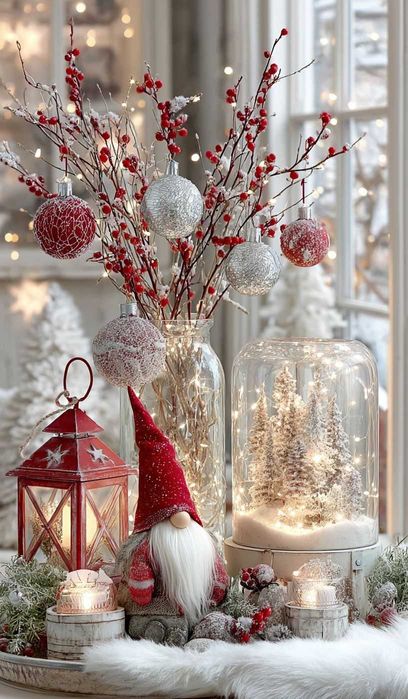 Aranjamente decorațiuni interior/exterior de Crăciun