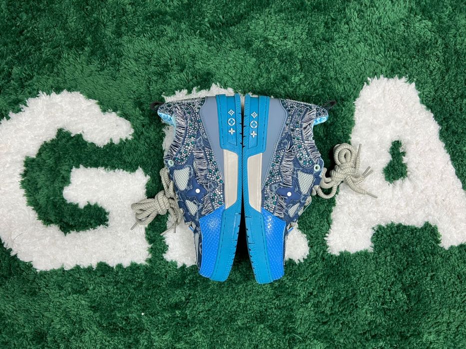 LV Skate Blue Swarowski 43 noi fara cutie