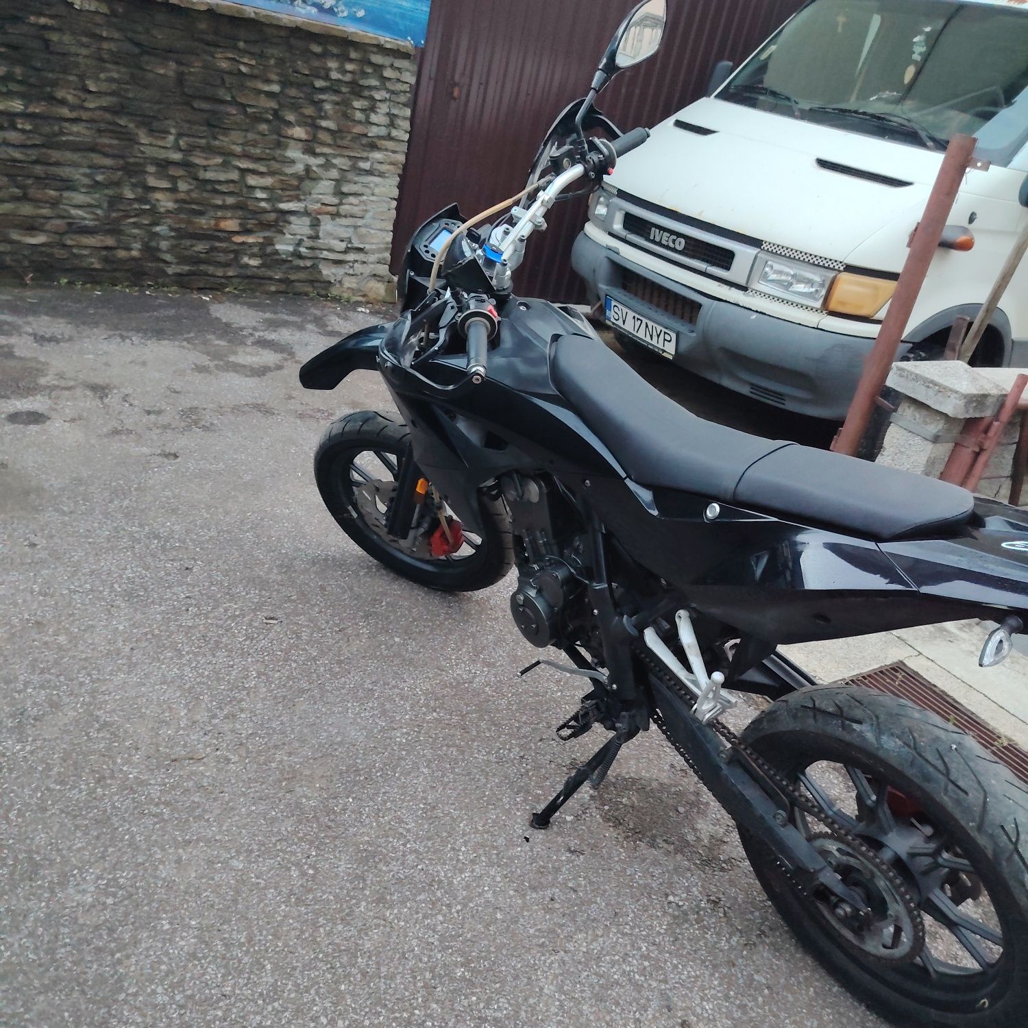 Supermoto KSR 125 înmatriculat pe România