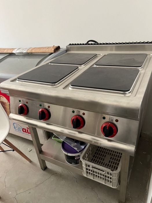 Электрическая печь  фритурница двойная саламандердля общепита