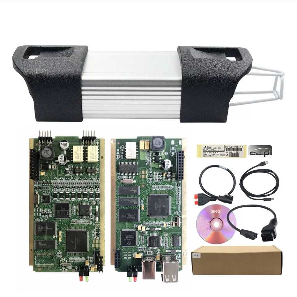 Tester diagnoza CAN Clip V213 Full chip CYPRESS AN2131QC Dacia/Renault