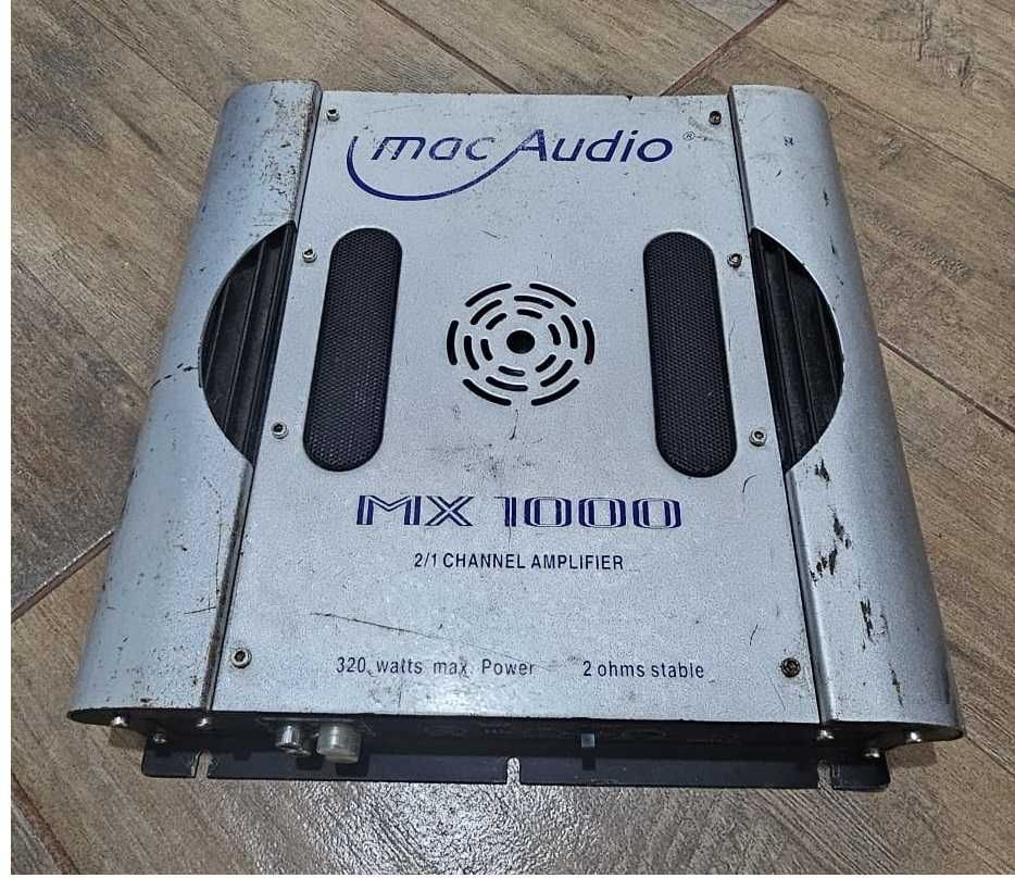 Amplificator MAC AUDIO MX 1000 + SUBWOOFER JLB 1000W + CABLURI